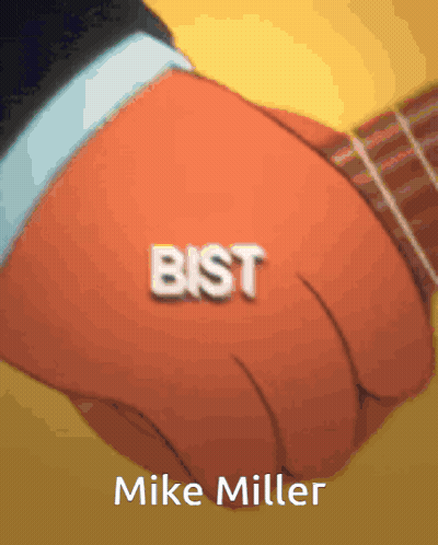 Close Up Hand With Name Mike Miller GIF