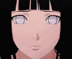 Close Up Hinata Hyuga  GIF