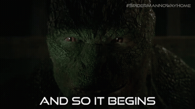 Close Up Lizard Saying And So It Begins GIF