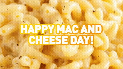 Close Up Macaroni And Cheese Happy Mac And Cheese Day GIF