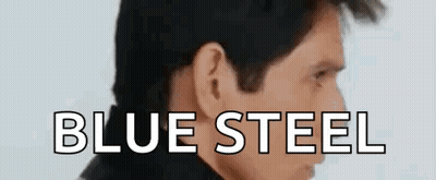 Close Up Man Blue Steel GIF