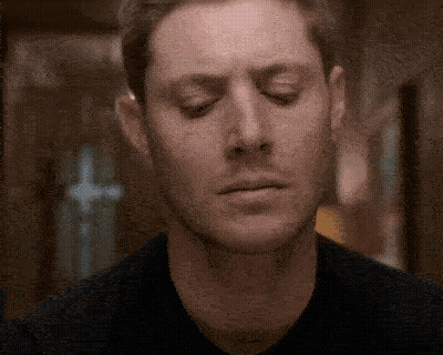 Close-Up Man Eyes Closed GIF