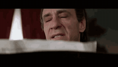 Close Up Man Eyes Closed Mouth Open GIF