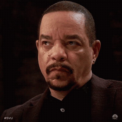 Close Up Man Face Hashtag SVU GIF