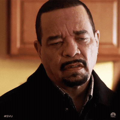 Close Up Man Face Hashtag SVU GIF