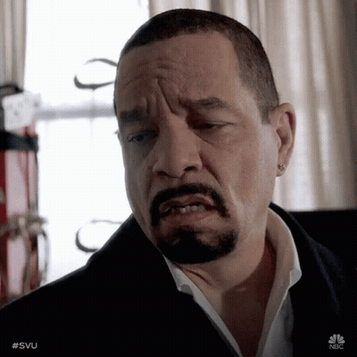 Close Up Man Face Hashtag SVU GIF