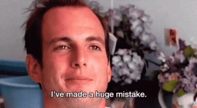 Close Up Man Face I've Made A Huge Mistake GIF