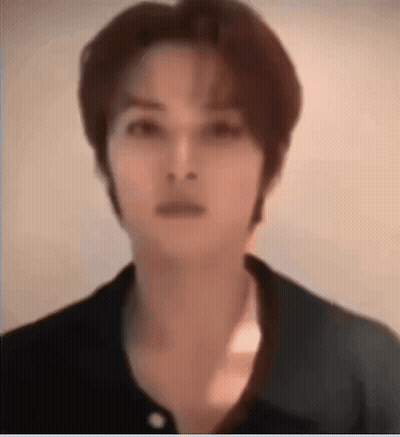Close Up Man Face Looking At Camera GIF