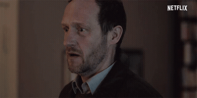 Close Up Man Face Netflix Logo GIF