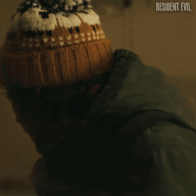 Close Up Man Face Resident Evil GIF