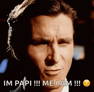 Close Up Man Face Saying Im Papi Me I Am GIF