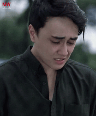 Close Up Man Face Saying Mw GIF