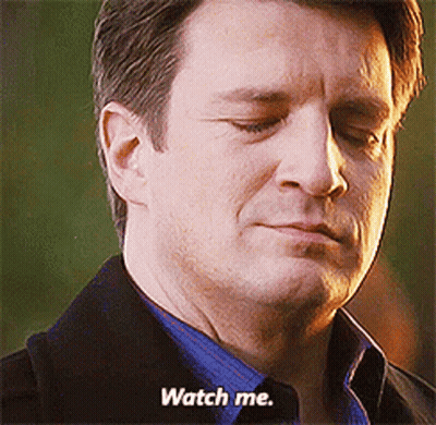 Close Up Man Face Saying Watch Me GIF