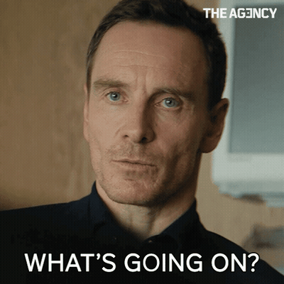 Close Up Man Face Saying What's Going On GIF