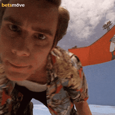 Close Up Man Face With Betsmove Logo GIF