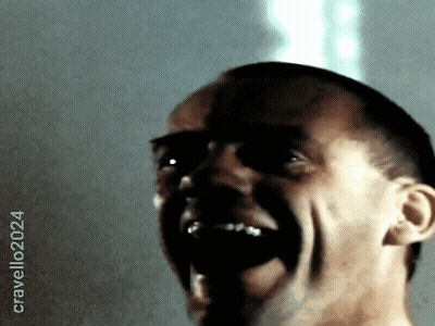 Close Up Man Face With Crawling2024 GIF