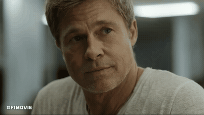 Close-Up Man Face With #Fimovie GIF