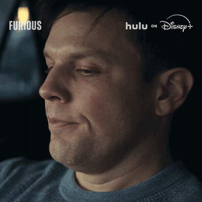 Close Up Man Face With Hulu On Disney GIF