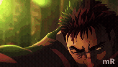 Close Up Man Face With Letters MR GIF
