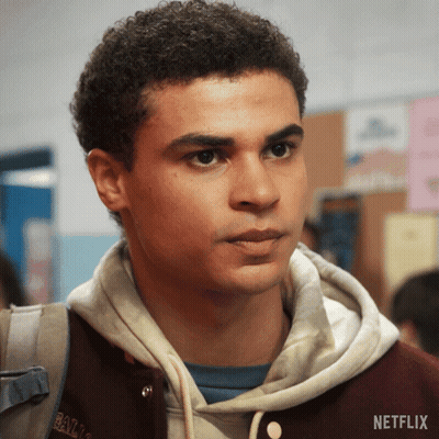 Close Up Man Face With Netflix GIF