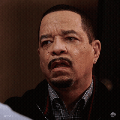 Close Up Man Face With #Svu GIF