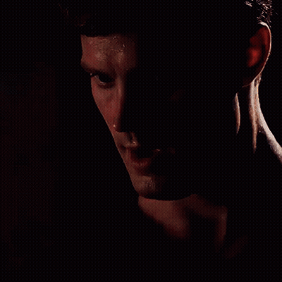 Close Up Man Face With Sweat On Neck GIF