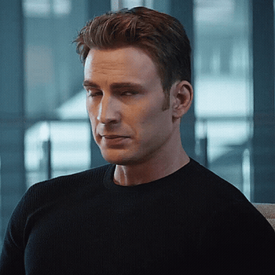 Close Up Man In Black Shirt GIF