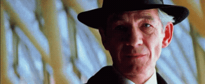 Close Up Man In Hat And Suit GIF