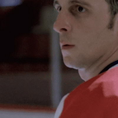 Close Up Man In Red And White Shirt GIF