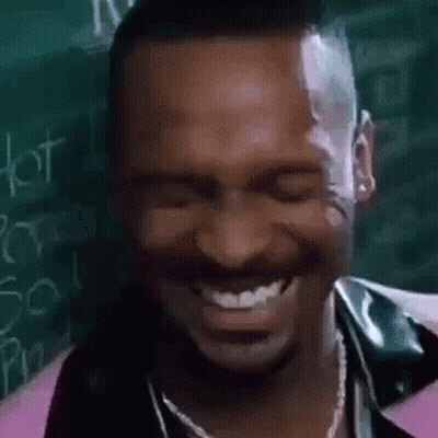 Close Up Man Laughing Eyes Closed GIF