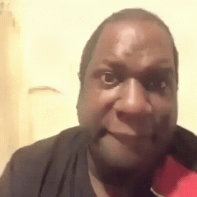 Close Up Man Making Funny Face GIF