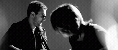 Close-Up Man's Face Black Background GIF