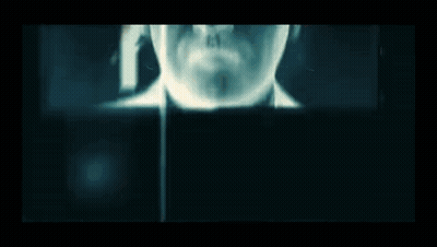 Close Up Man's Face Black Screen GIF