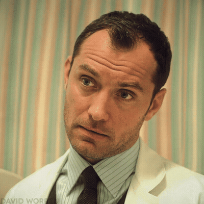 Close Up Man's Face David Worth GIF