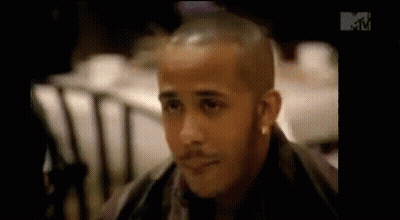 Close Up Man's Face MTV Logo GIF