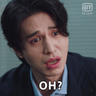 Close-Up Man's Face Saying Oh GIF