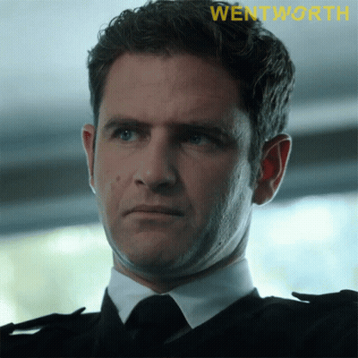 Close Up Man's Face Wentworth GIF