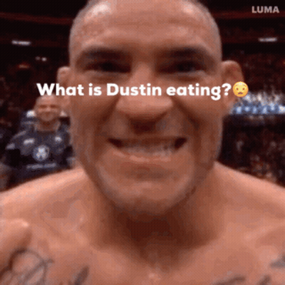 Close Up Man S Face What Is Dustin Eating GIF