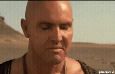 Close Up Man's Face With Gifmemes.io GIF