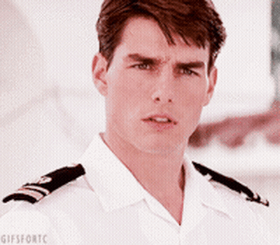 Close Up Man's Face With Gifsfortc Watermark GIF