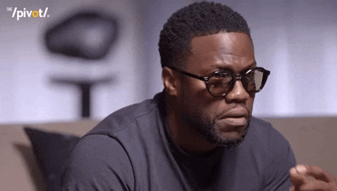 Close Up Man's Face With Netflix Logo GIF