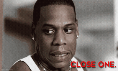 Close Up Man Saying Close One GIF