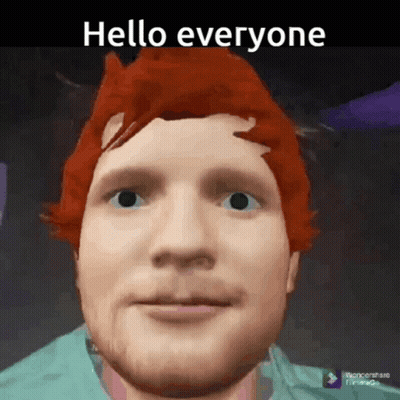 Close Up Man Saying Hello Everyone GIF