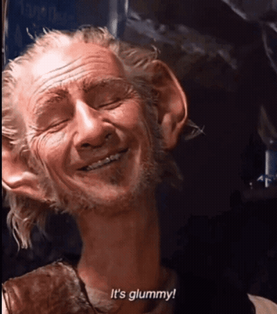 Close Up Man Saying It's Glummy GIF