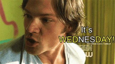 Close Up Man Saying It's Wednesday GIF