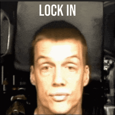 Close Up Man Saying Lock In