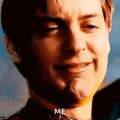 Close Up Man Saying Me GIF