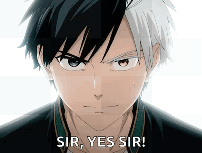 Close Up Man Saying Sir Yes Sir GIF