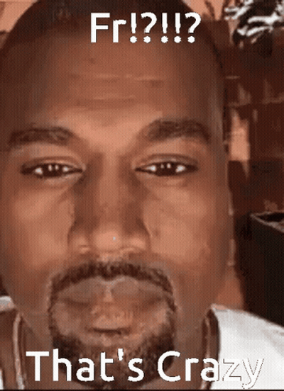 Close Up Man Saying That's Crazy GIF