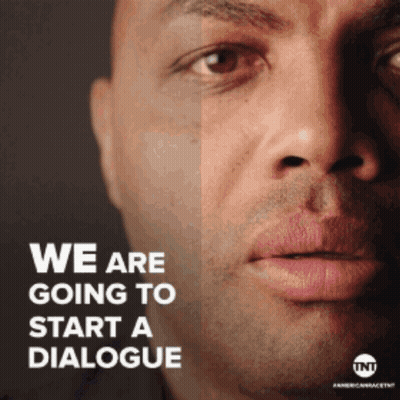 Close Up Man Saying We Are Going To Start A Dialogue GIF